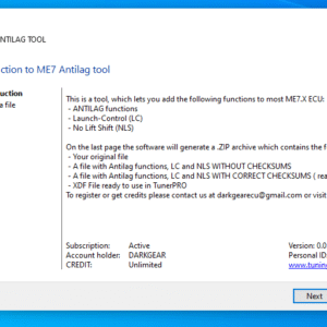 VAG ME7.x.x ECU - Add Launch Control, Anti-Lag, No-Lift Shift and Rolling Antilag