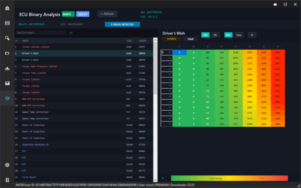 INSTATuner AI Software | Automatic Stage 1, DPF, EGR Solution