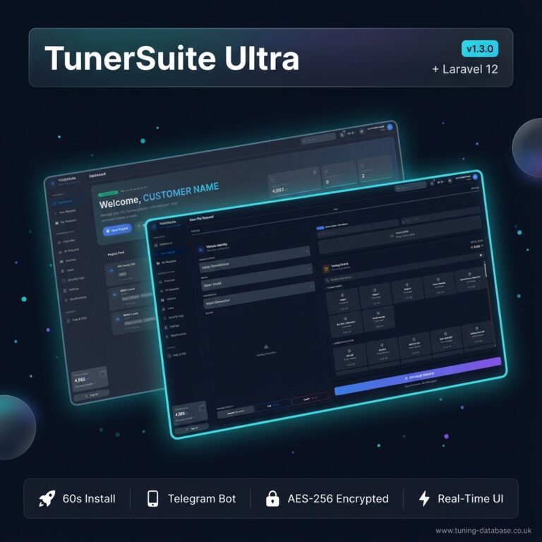 TUNERSuite - PHP ECU File Service Portal