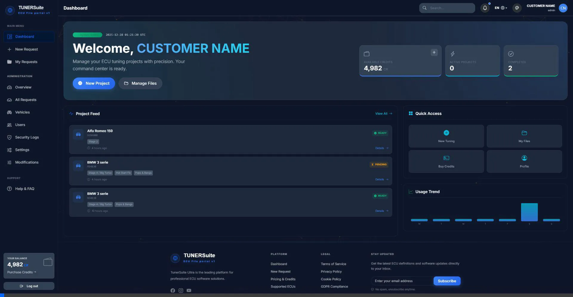 TunerSuite Ultra Walkthrough
