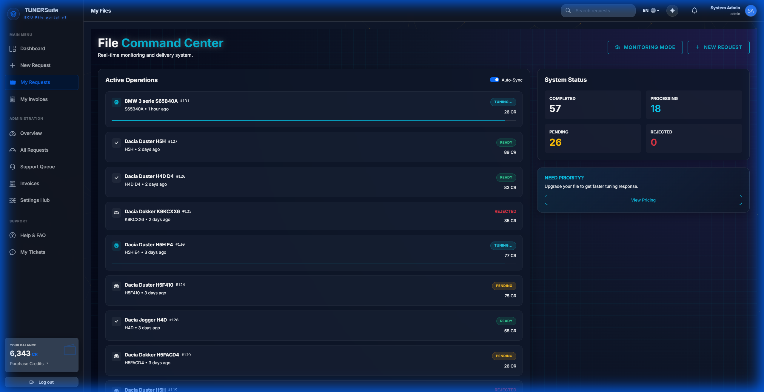 TUNERSuite - PHP ECU File Service Portal - Image 2