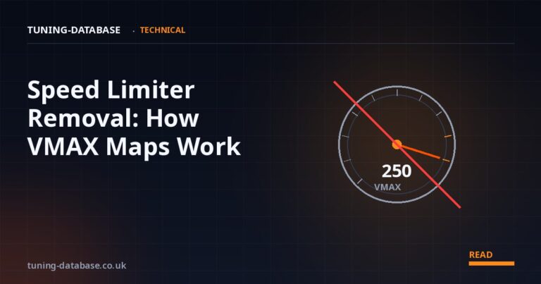 Speed Limiter Removal: How VMAX Maps Work