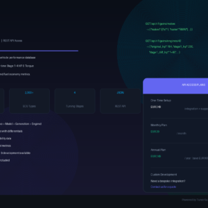 TunerSuite Gains API Product Banner