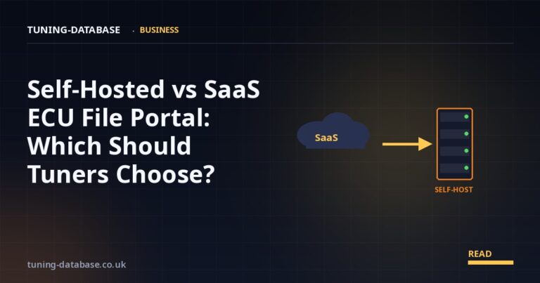 Self-Hosted vs SaaS ECU File Portal: Which Should Tuners Choose?