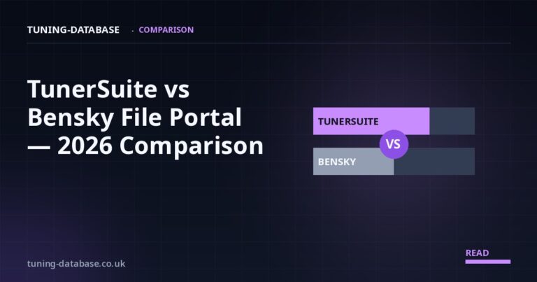 TunerSuite vs Bensky File Portal — 2026 Comparison